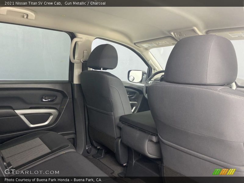 Gun Metallic / Charcoal 2021 Nissan Titan SV Crew Cab
