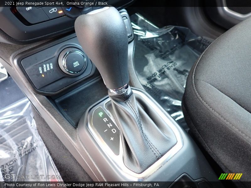 Omaha Orange / Black 2021 Jeep Renegade Sport 4x4