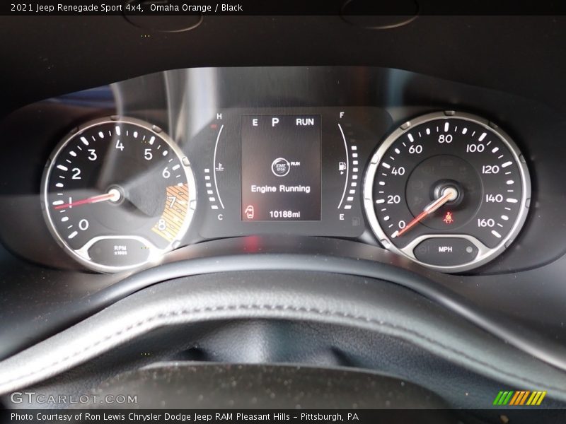 Omaha Orange / Black 2021 Jeep Renegade Sport 4x4