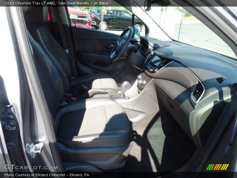 Satin Steel Metallic / Jet Black 2019 Chevrolet Trax LT AWD