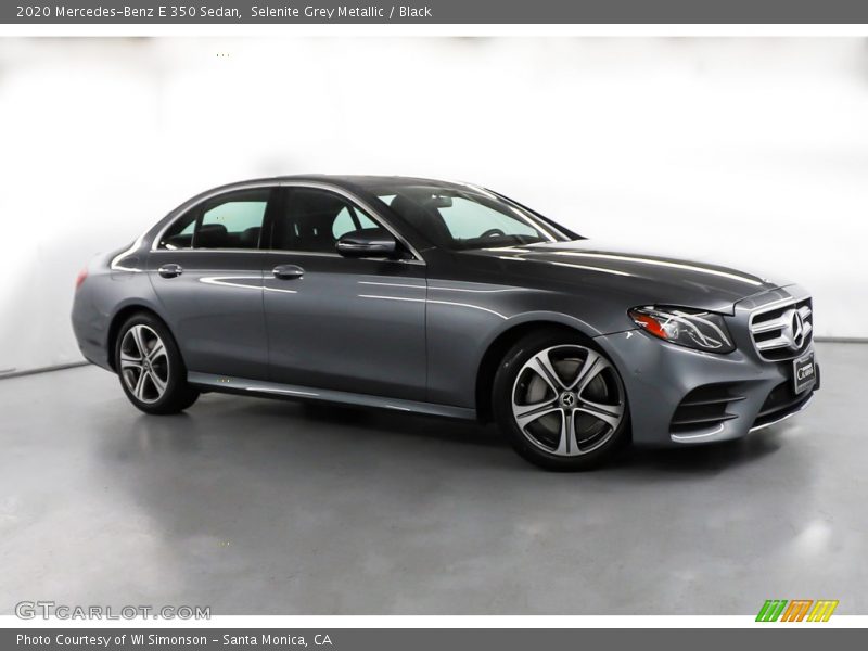 Selenite Grey Metallic / Black 2020 Mercedes-Benz E 350 Sedan