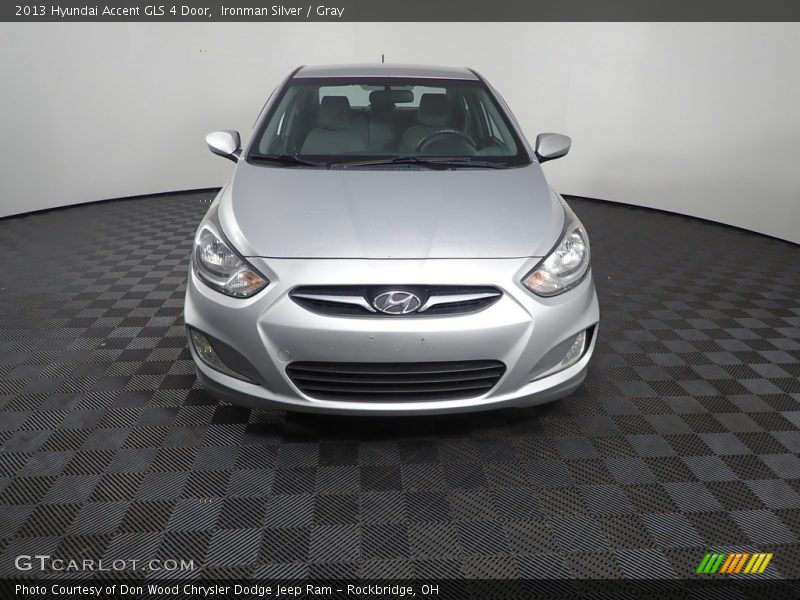 Ironman Silver / Gray 2013 Hyundai Accent GLS 4 Door