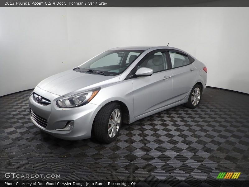 Ironman Silver / Gray 2013 Hyundai Accent GLS 4 Door