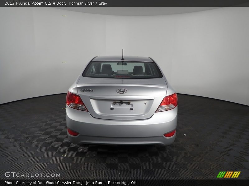 Ironman Silver / Gray 2013 Hyundai Accent GLS 4 Door