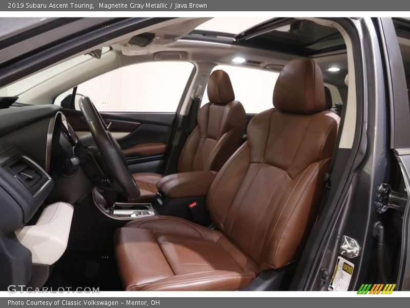 Magnetite Gray Metallic / Java Brown 2019 Subaru Ascent Touring
