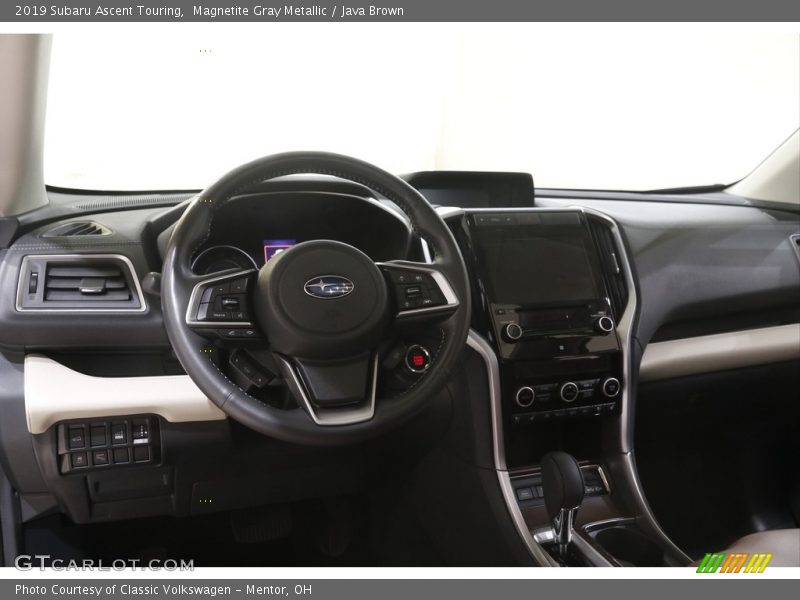 Magnetite Gray Metallic / Java Brown 2019 Subaru Ascent Touring