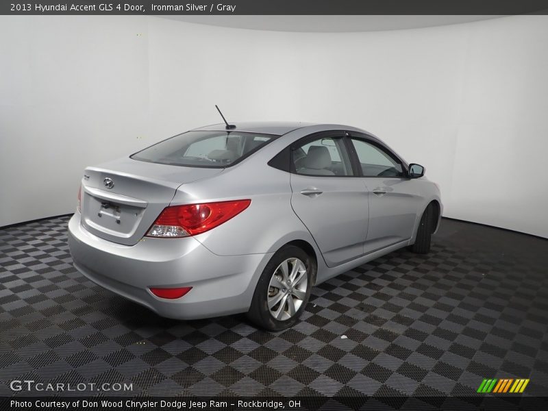 Ironman Silver / Gray 2013 Hyundai Accent GLS 4 Door