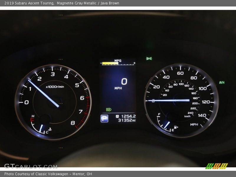 Magnetite Gray Metallic / Java Brown 2019 Subaru Ascent Touring