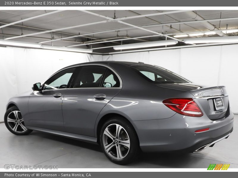 Selenite Grey Metallic / Black 2020 Mercedes-Benz E 350 Sedan
