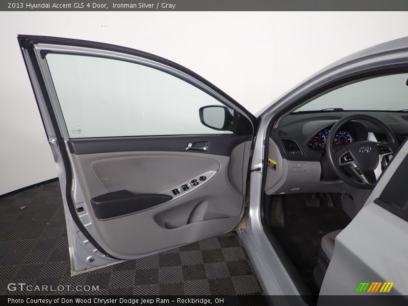 Ironman Silver / Gray 2013 Hyundai Accent GLS 4 Door