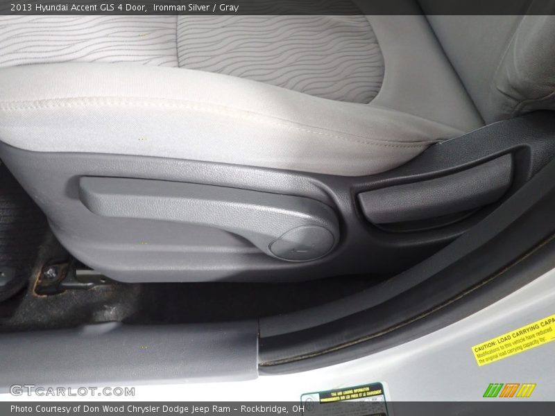 Ironman Silver / Gray 2013 Hyundai Accent GLS 4 Door