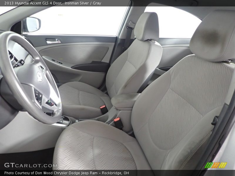 Ironman Silver / Gray 2013 Hyundai Accent GLS 4 Door