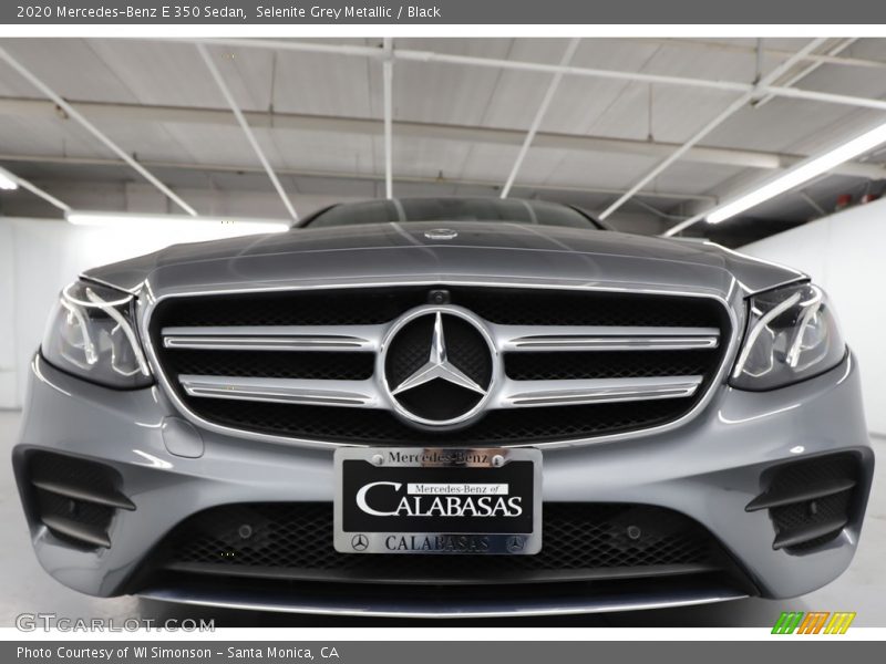 Selenite Grey Metallic / Black 2020 Mercedes-Benz E 350 Sedan