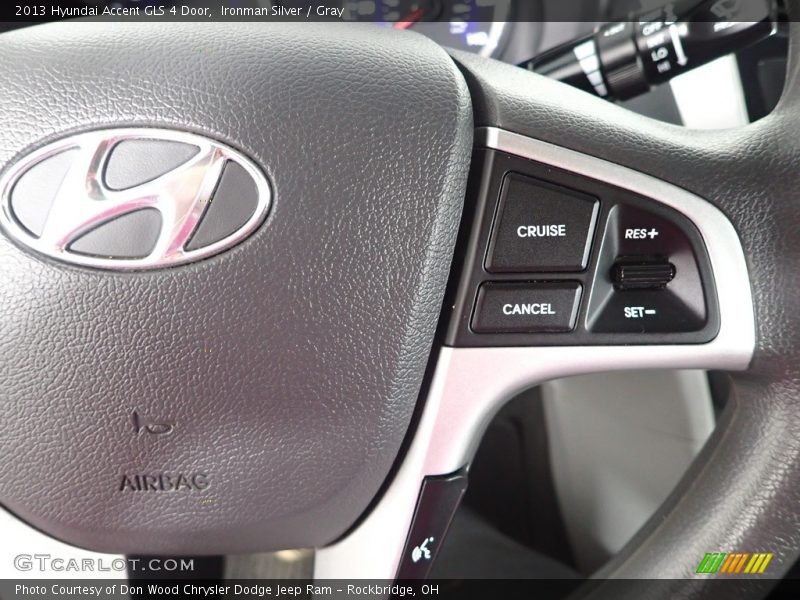 Ironman Silver / Gray 2013 Hyundai Accent GLS 4 Door