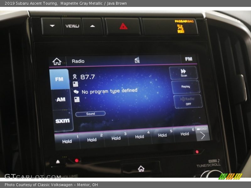 Magnetite Gray Metallic / Java Brown 2019 Subaru Ascent Touring