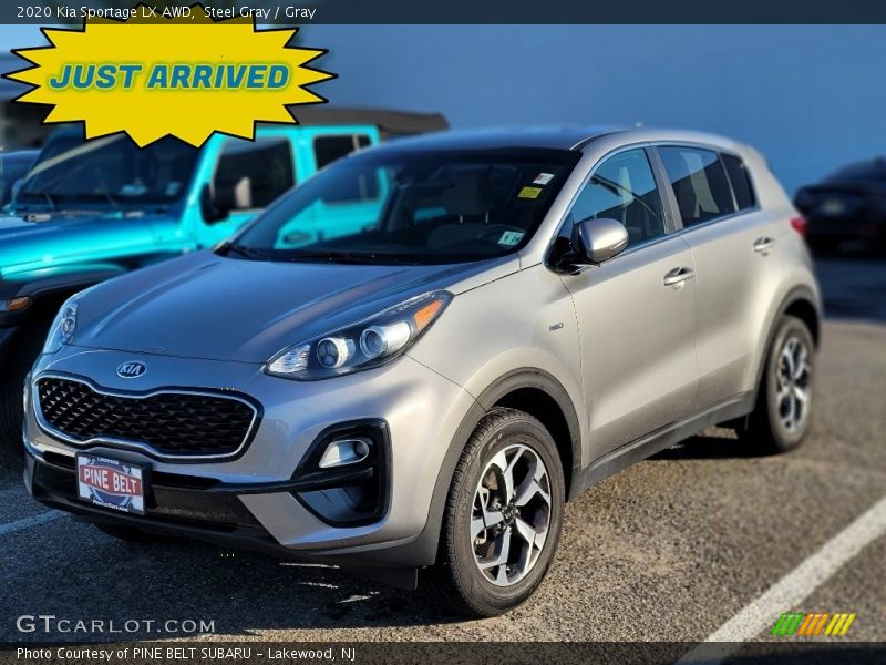 Steel Gray / Gray 2020 Kia Sportage LX AWD