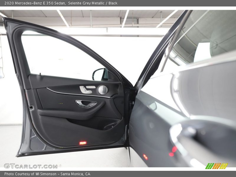 Selenite Grey Metallic / Black 2020 Mercedes-Benz E 350 Sedan