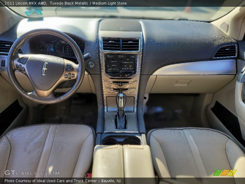 Tuxedo Black Metallic / Medium Light Stone 2011 Lincoln MKX AWD