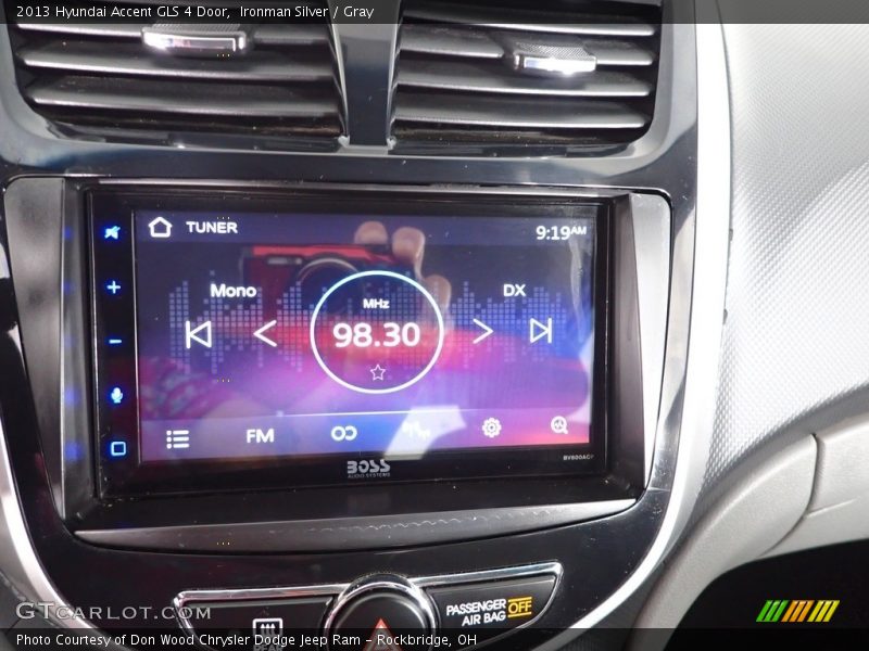 Ironman Silver / Gray 2013 Hyundai Accent GLS 4 Door