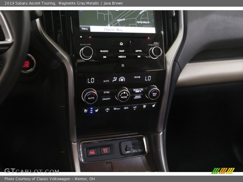 Magnetite Gray Metallic / Java Brown 2019 Subaru Ascent Touring