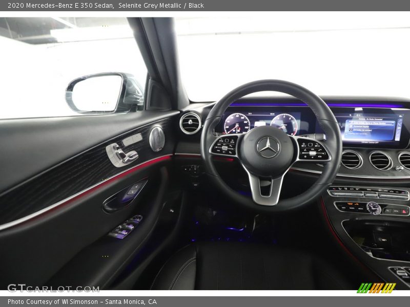 Selenite Grey Metallic / Black 2020 Mercedes-Benz E 350 Sedan