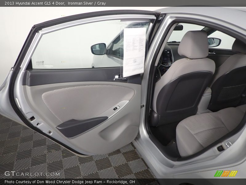 Ironman Silver / Gray 2013 Hyundai Accent GLS 4 Door