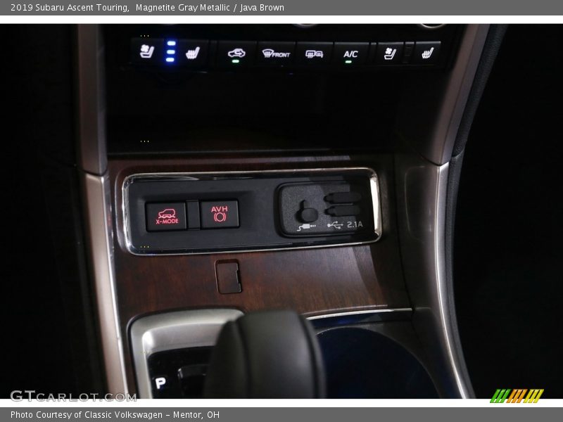 Magnetite Gray Metallic / Java Brown 2019 Subaru Ascent Touring