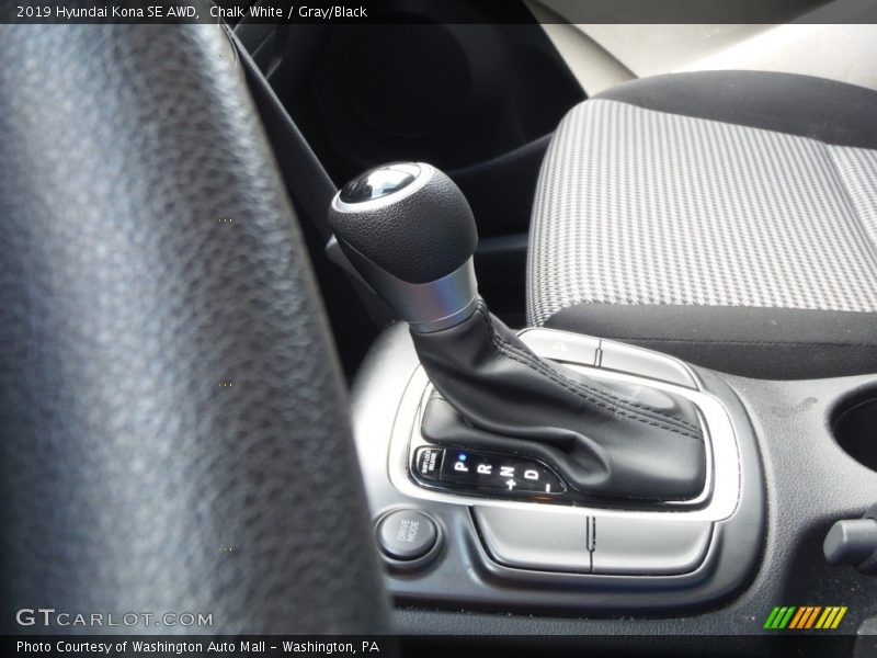 Chalk White / Gray/Black 2019 Hyundai Kona SE AWD