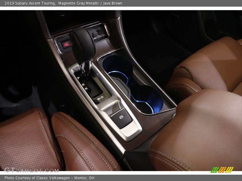 Magnetite Gray Metallic / Java Brown 2019 Subaru Ascent Touring
