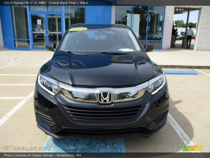 Crystal Black Pearl / Black 2020 Honda HR-V LX AWD