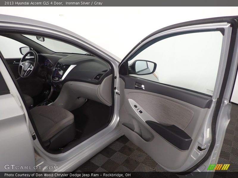 Ironman Silver / Gray 2013 Hyundai Accent GLS 4 Door