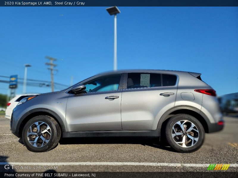 Steel Gray / Gray 2020 Kia Sportage LX AWD