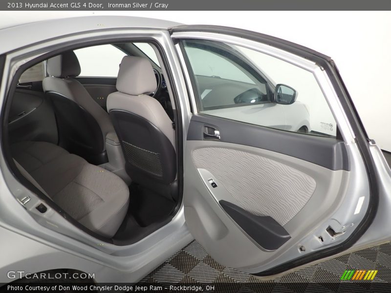 Ironman Silver / Gray 2013 Hyundai Accent GLS 4 Door