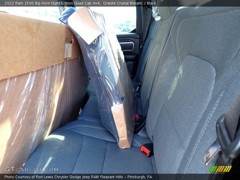 Granite Crystal Metallic / Black 2022 Ram 1500 Big Horn Night Edition Quad Cab 4x4