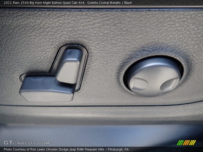 Granite Crystal Metallic / Black 2022 Ram 1500 Big Horn Night Edition Quad Cab 4x4