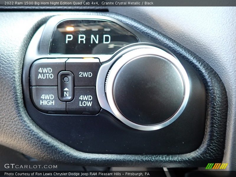 Granite Crystal Metallic / Black 2022 Ram 1500 Big Horn Night Edition Quad Cab 4x4