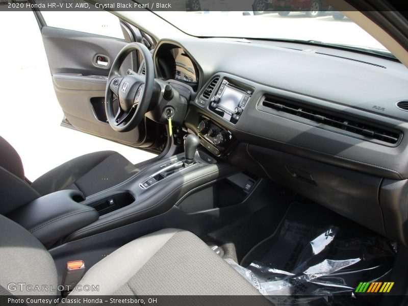 Crystal Black Pearl / Black 2020 Honda HR-V LX AWD