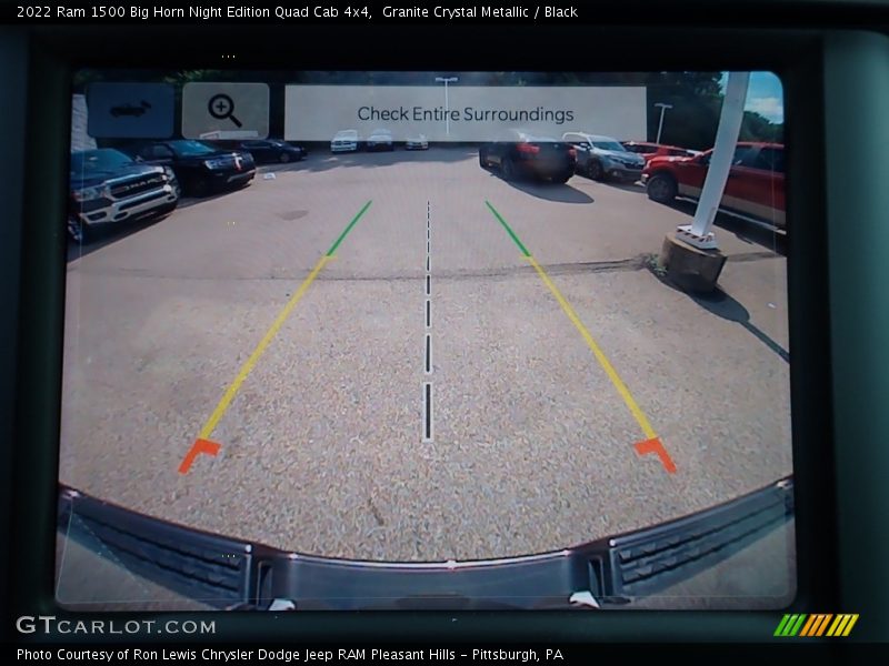 Granite Crystal Metallic / Black 2022 Ram 1500 Big Horn Night Edition Quad Cab 4x4
