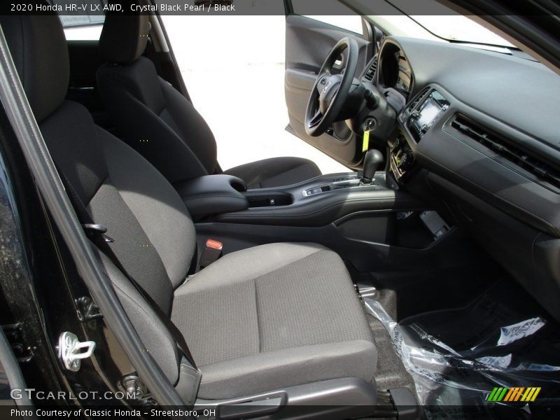 Crystal Black Pearl / Black 2020 Honda HR-V LX AWD