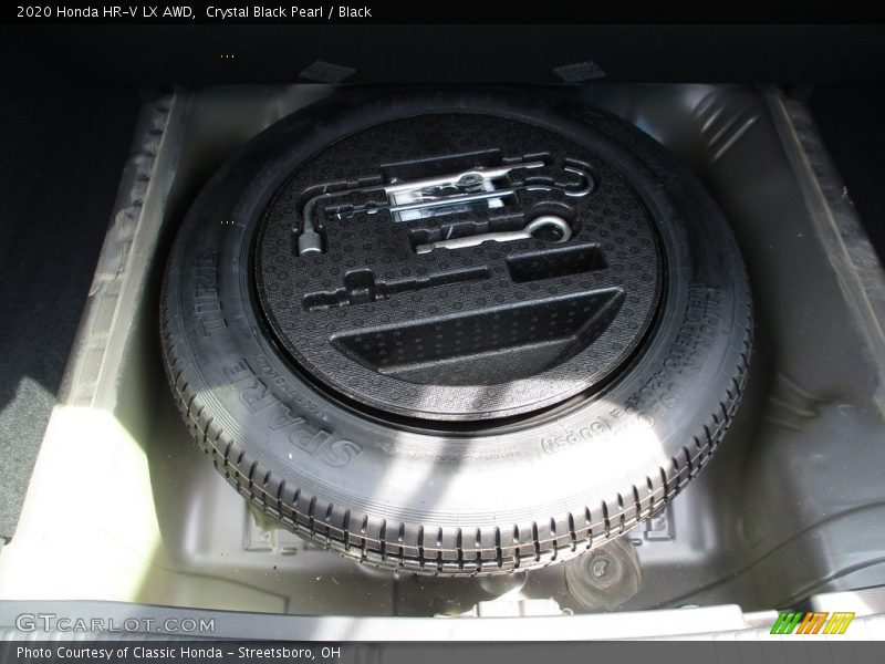 Crystal Black Pearl / Black 2020 Honda HR-V LX AWD
