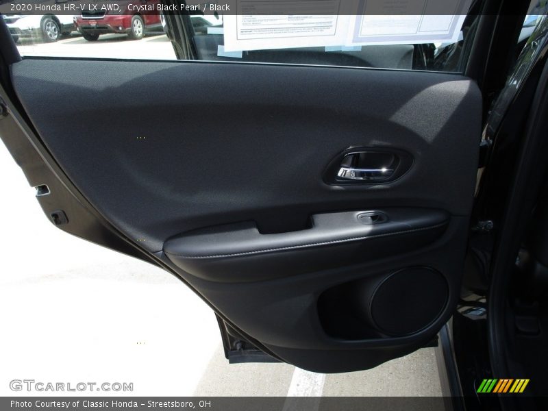 Crystal Black Pearl / Black 2020 Honda HR-V LX AWD