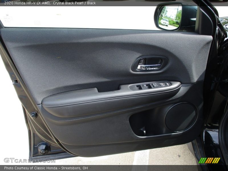 Crystal Black Pearl / Black 2020 Honda HR-V LX AWD