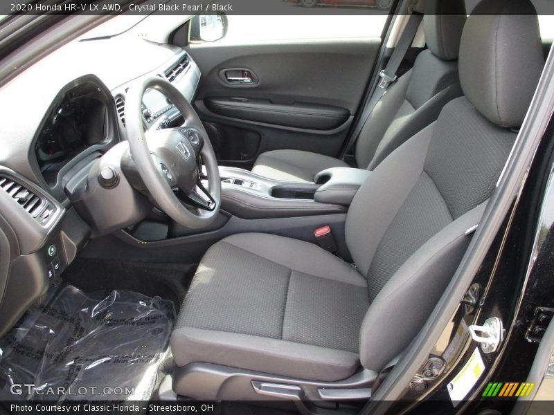 Crystal Black Pearl / Black 2020 Honda HR-V LX AWD