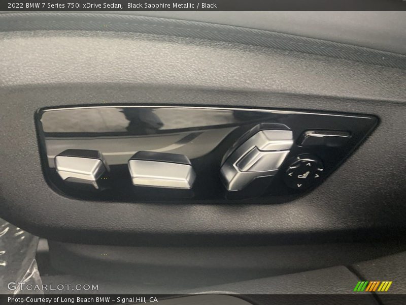 Black Sapphire Metallic / Black 2022 BMW 7 Series 750i xDrive Sedan