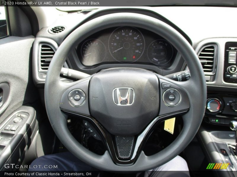 Crystal Black Pearl / Black 2020 Honda HR-V LX AWD