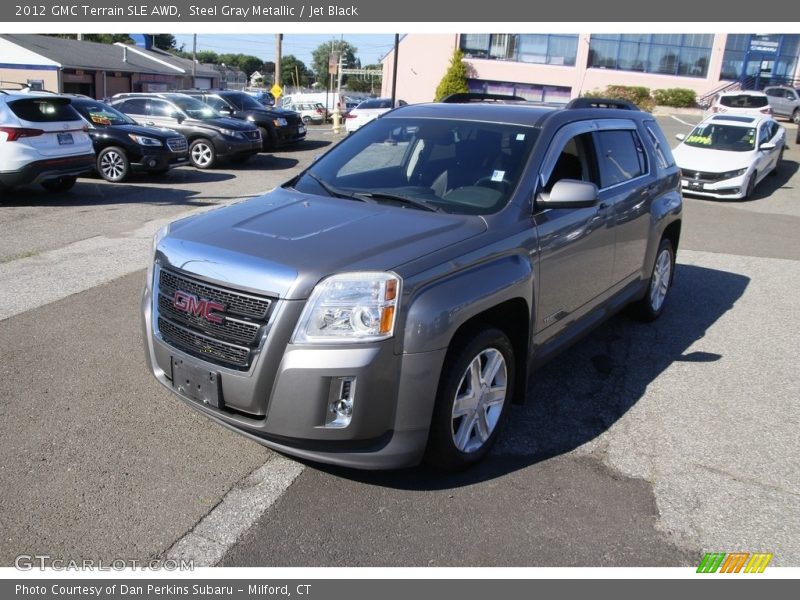 Steel Gray Metallic / Jet Black 2012 GMC Terrain SLE AWD