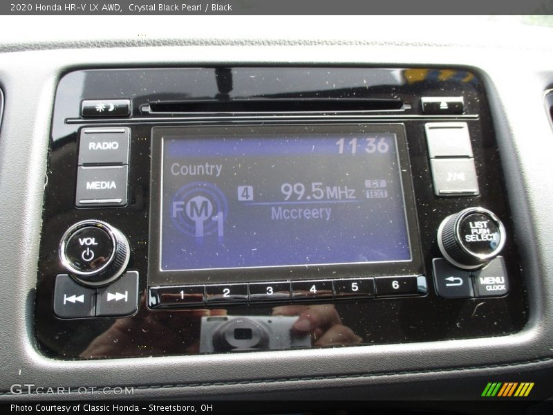 Crystal Black Pearl / Black 2020 Honda HR-V LX AWD