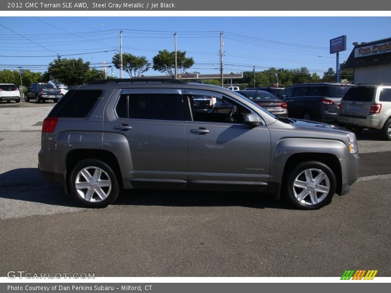 Steel Gray Metallic / Jet Black 2012 GMC Terrain SLE AWD