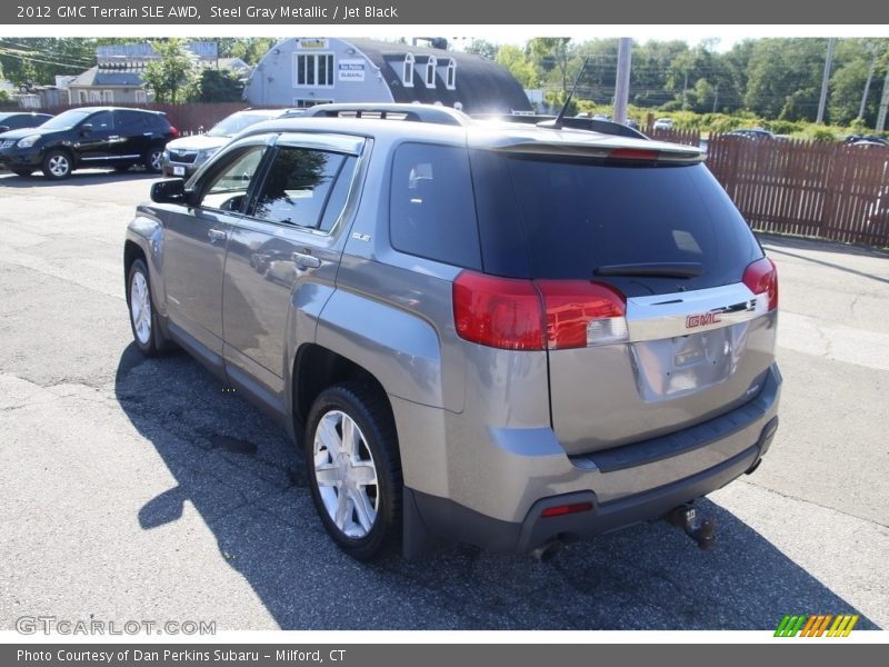 Steel Gray Metallic / Jet Black 2012 GMC Terrain SLE AWD