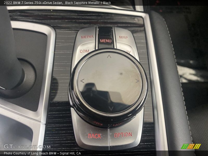 Black Sapphire Metallic / Black 2022 BMW 7 Series 750i xDrive Sedan